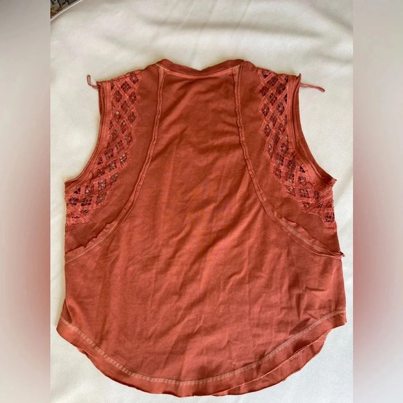 NWOT FREE PEOPLE TABLE FOR TWO TEE TUNIC TOP - Picture 11 of 12